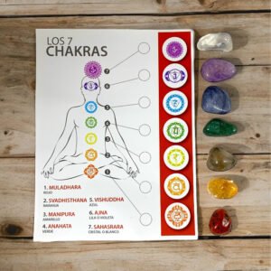 Kit Piedras de los 7 Chakras Roladas