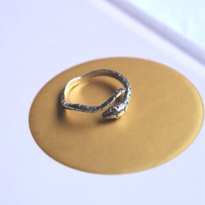 Anillo de Plata Serpiente