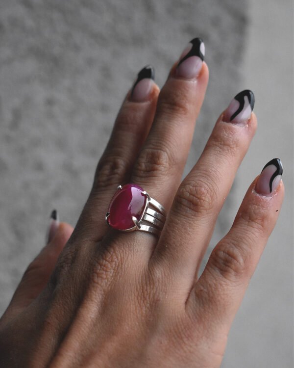 Anillo Gema Mediano Regulable - Imagen 3