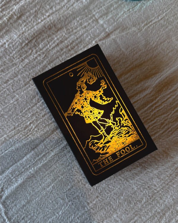 The Gold Foil Tarot - Black Deluxe Edition - Imagen 4