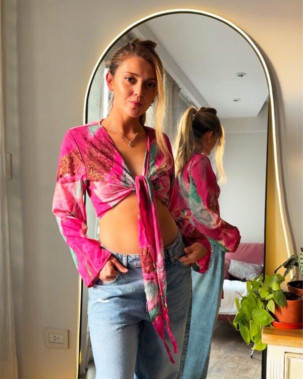Camisa Kunti Seda Gold - Imagen 2